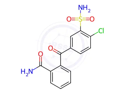 Chemical structure of Chlortalidone Impurity 30