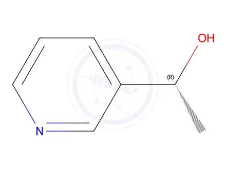 Chemical structure of (R)-1-(3-Pyridyl)ethanol