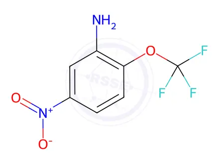 Chemical structure of 5-Nitro-2-(trifluoromethoxy)aniline