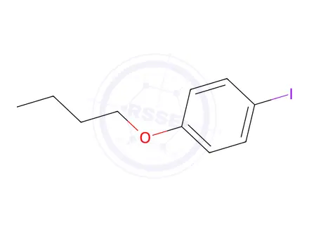 Chemical structure of 1-Butoxy-4-iodobenzene