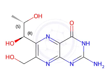 Chemical structure of Sapropterin Impurity 1