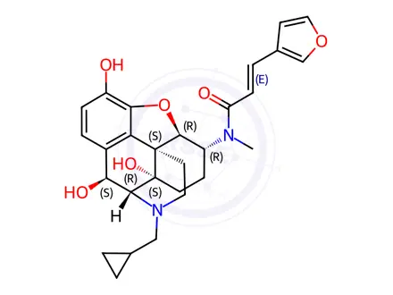 Chemical structure of Nalfurafine Impurity 43