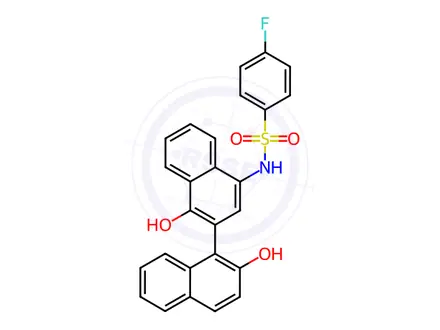 Chemical structure of TTI 101 Impurity 87