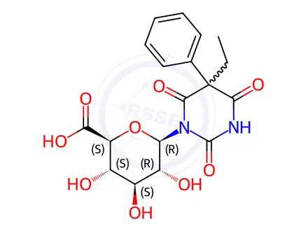 Chemical structure of Phenobarbital Impurity 21