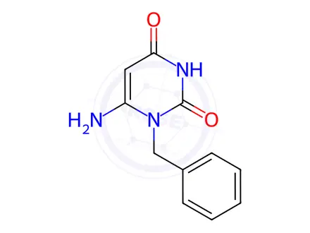 Chemical structure of Uracil Impurity 97
