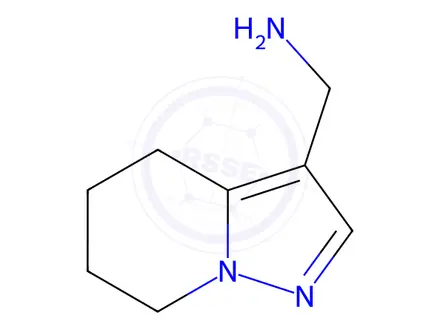 Chemical structure of (4,5,6,7-Tetrahydropyrazolo[1,5-a]pyridin-3-yl)methanamine dihydrochloride