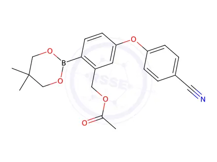 Chemical structure of Deflazacort Impurity 90