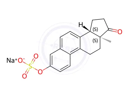 Chemical structure of Equilenin Sulfate Sodium Salt (stabilized with TRIS,50% w/w)