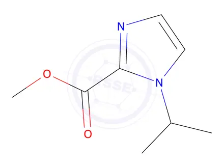 Chemical structure of Methyl 1-isopropyl-1H-imidazole-2-carboxylate