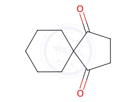 Chemical structure of SPIRO[4.5]DECANE-1,4-DIONE