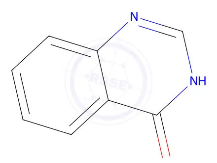 Chemical structure of 4-Quinazolinol (9CI)