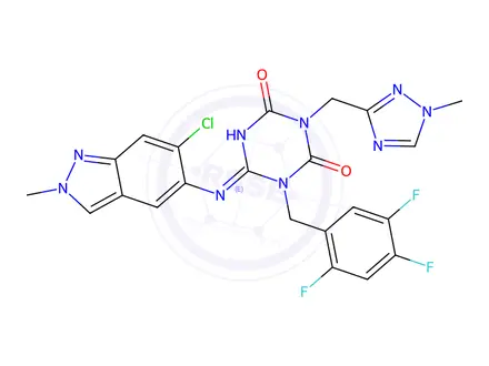 Chemical structure of Ensitrelvir