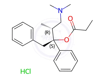 Chemical structure of Dextropropoxyphene for system suitability(Secondary Standards traceble to EP)