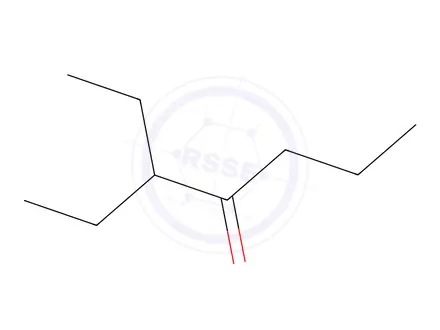 Chemical structure of 3-ETHYL-4-HEPTANONE