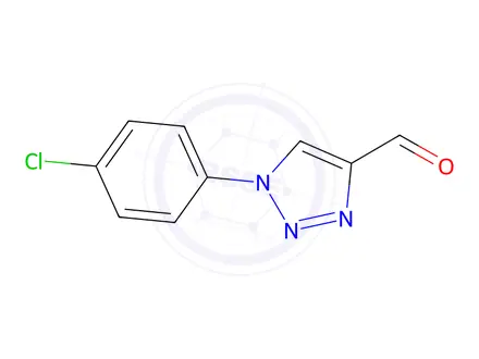 Chemical structure of 1-(4-CHLOROPHENYL)-1H-1,2,3-TRIAZOLE-4-CARBALDEHYDE