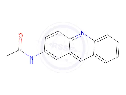 Chemical structure of 3-ACETAMIDOACRIDINE