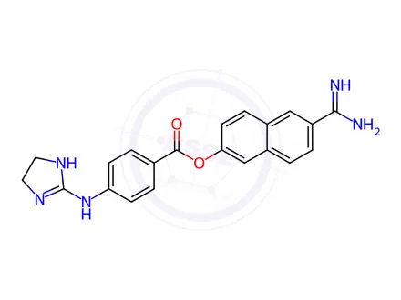 Chemical structure of Sepimostat