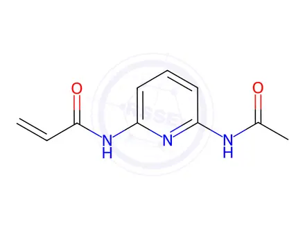 Chemical structure of N-(6-Acetamidopyridin-2-yl)prop-2-enamide