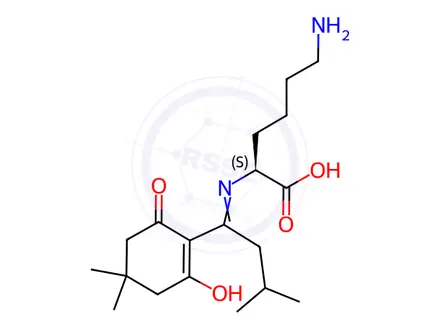 Chemical structure of Lysine Impurity 65