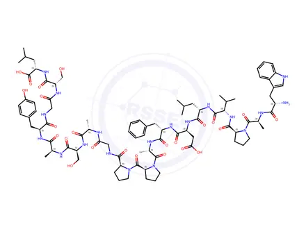 Chemical structure of Adegramotide