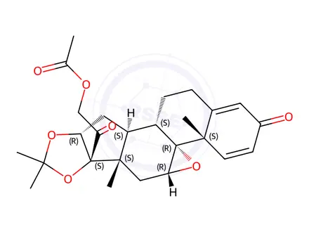 Chemical structure of Triamcinolone Acetonide Impurity 31