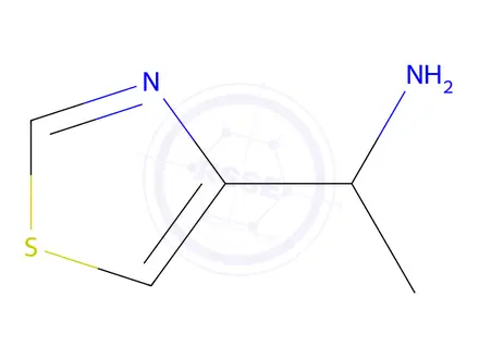 Chemical structure of 1-Thiazol-4-yl-ethylamine