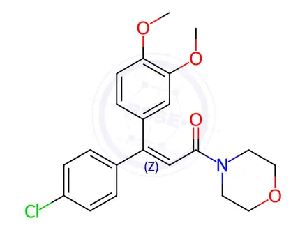Chemical structure of Z-Dimethomorph