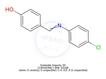 Chemical structure of Ezetimibe Impurity 50
