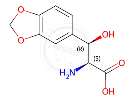 Chemical structure of Droxidopa Impurity 10
