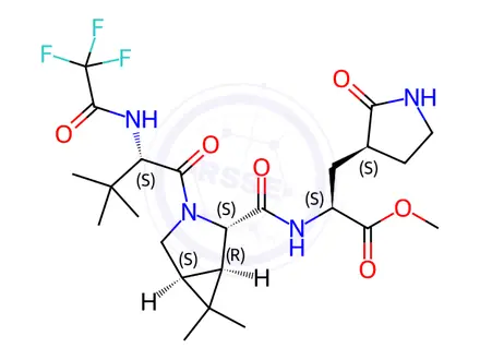 Chemical structure of Nirmatrelvir Methyl Ester