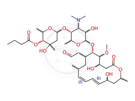 Chemical structure of Isoleucomycin A5