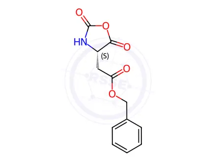 Chemical structure of Beta-Benzyl L-Aspartic Acid N-carboxyanhydride