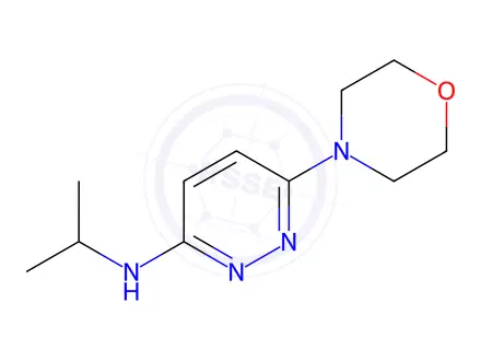 Chemical structure of N-Isopropyl-6-morpholinopyridazin-3-amine