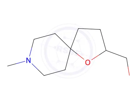 Chemical structure of (8-methyl-1-oxa-8-azaspiro[4.5]decan-2-yl)methanol
