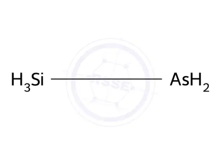 Chemical structure of Arsine, silyl-
