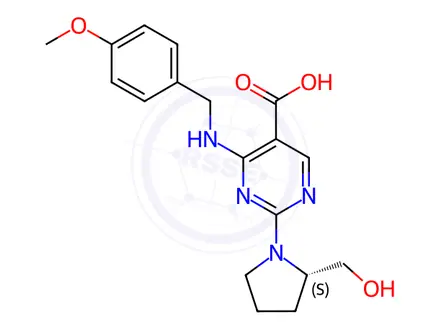 Chemical structure of Avanafil Impurity 175