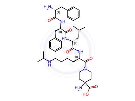 Chemical structure of difelikefalin Impurity 8