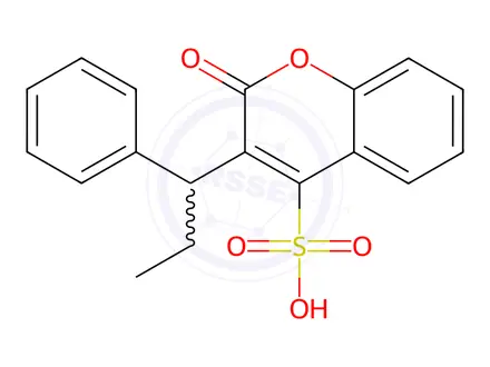 Chemical structure of Phenprocoumon Impurity 113