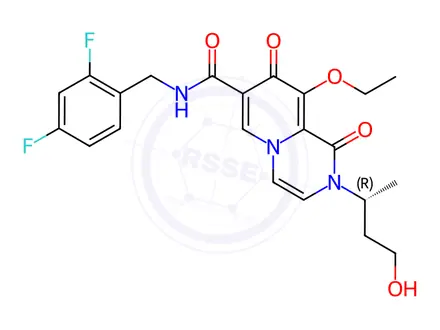 Chemical structure of Dolutegravir USP Related Compound A