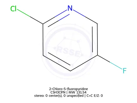 Chemical structure of 2-Chloro-5-fluoropyridine