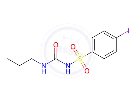 Chemical structure of Iodopropamide