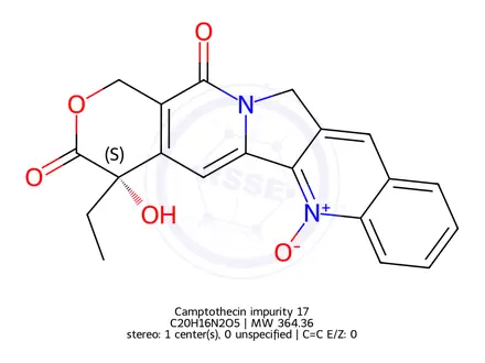 Chemical structure of Camptothecin Impurity 33