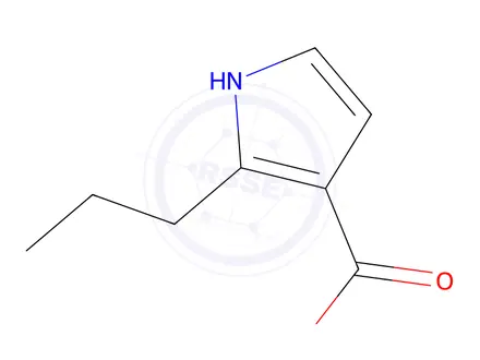 Chemical structure of 2-propyl-1H-pyrrole-3-carboxylic acid