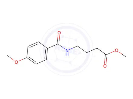 Chemical structure of methyl 4-(4-methoxybenzamido)butanoate