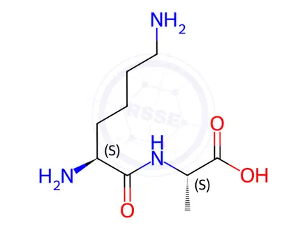 Chemical structure of Alanyl Glutamine Impurity 65