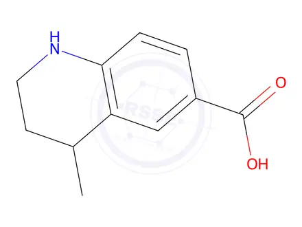 Chemical structure of 4-Methyl-1,2,3,4-tetrahydroquinoline-6-carboxylic Acid