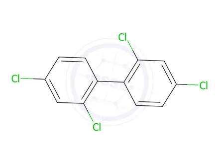 Chemical structure of PCB 47