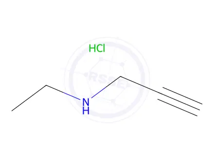 Chemical structure of N-Ethylpropargylamine Hydrochloride
