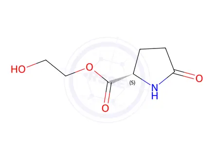 Chemical structure of (S)-2-Hydroxyethyl 5-oxopyrrolidine-2-carboxylate