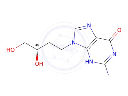 Chemical structure of Buciclovir
